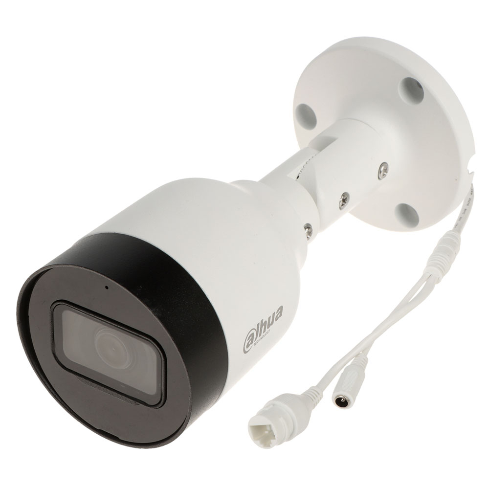 Camera supraveghere exterior IP Dahua IPC-HFW1530S-0280B-S6, 5 MP, IR 30 m, 2.8 mm, microfon, PoE la reducere 2.8