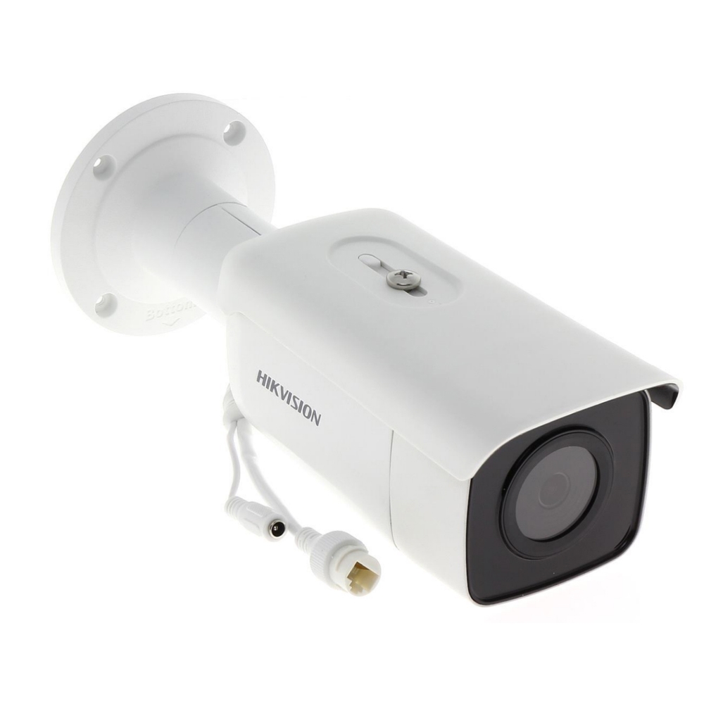 Camera supraveghere exterior IP Hikvision DarkFighter DS-2CD2T26G1-4I, 2 MP, IR 80 m, 2.8 mm, PoE Hikvision imagine noua idaho.ro