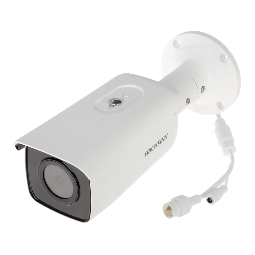 Camera supraveghere exterior IP Hikvision DarkFighter DS-2CD2T65FWD-I8, 6 MP, IR 80 m, 2.8 mm, PoE spy-shop