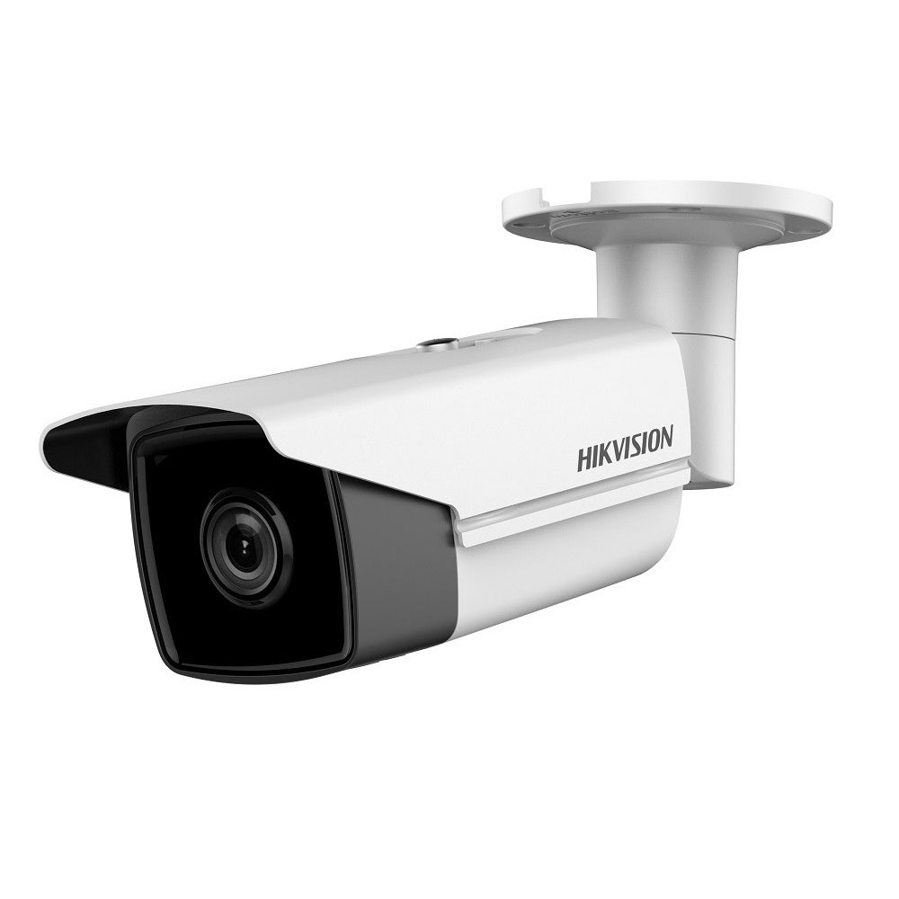 Camera supraveghere exterior IP Hikvision DS-2CD2T23G0-I5, 2 MP, IR 50 m, 2.8 mm, slot card, PoE 2.8 imagine noua tecomm.ro