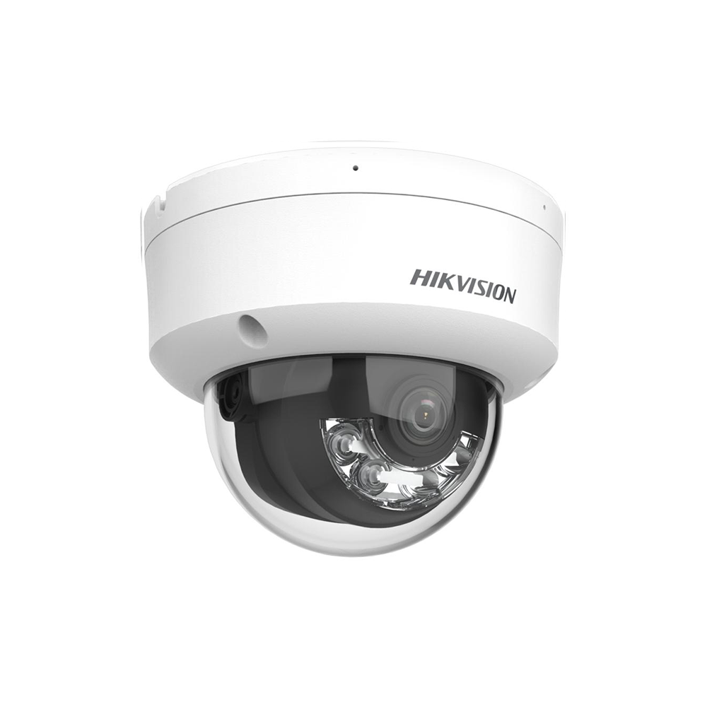 Camera supraveghere IP interior Hikvision DS-2CD1183G2-LIUF(2.8MM), 8 MP, Smart Hybrid cu LED alb si IR 30 m, 2.8 mm, slot card, microfon, PoE HikVision