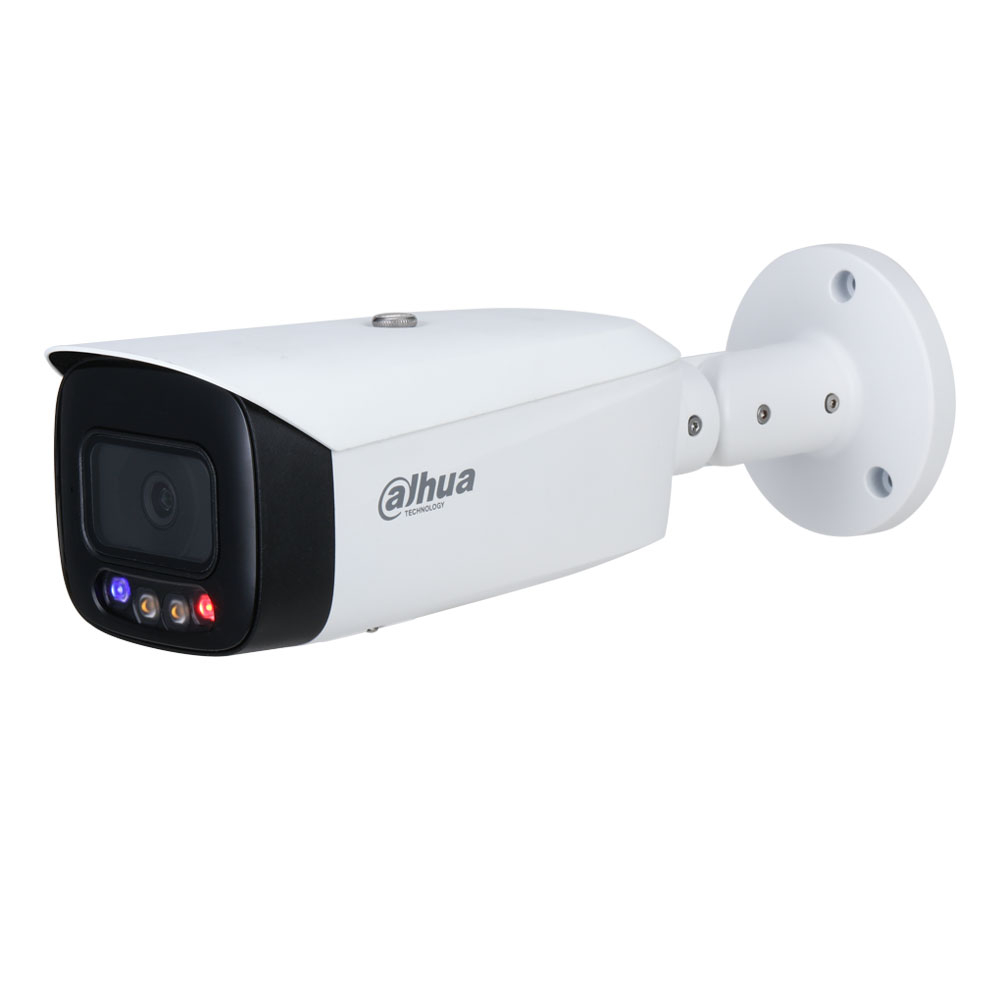 Camera supraveghere IP Dahua WizSense Full Color IPC-HFW3549T1-AS-PV-0280B, 5 MP, lumina alba 40 m, 2.8 mm, slot card, microfon, PoE 2.8 imagine noua