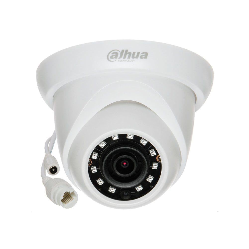 Camera supraveghere IP Dome Dahua IPC-HDW1230S-0360B-S5, 2 MP, 3.6 mm, IR 30 m, PoE 3.6 imagine noua
