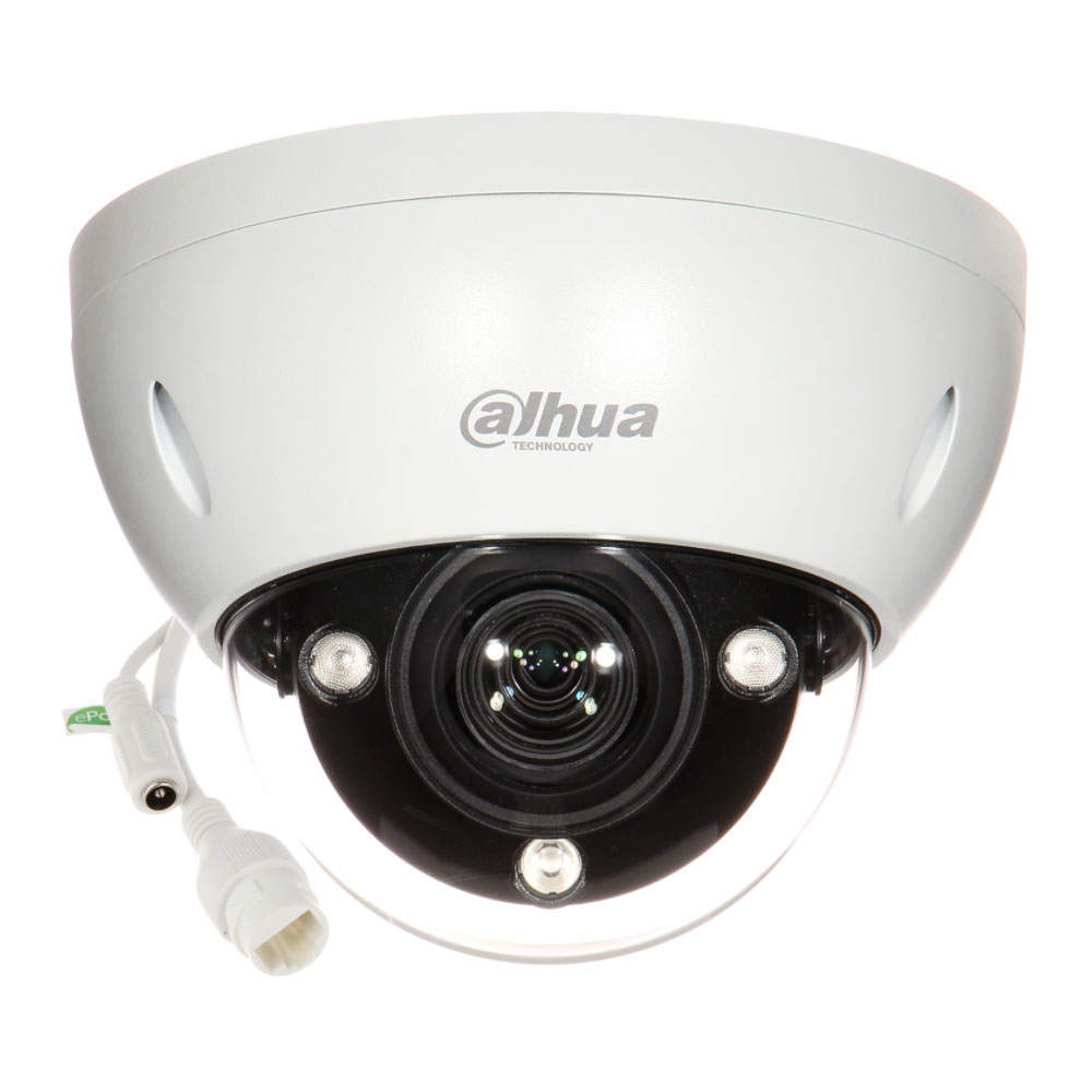 Camera supraveghere IP Dome Dahua WizMind IPC-HDBW5541E-ZE-27135-DC12AC24V, 5 MP, 2.7-13.5 mm, IR 40 m, slot card, motorizat 2.7-13.5