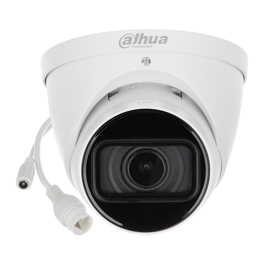 Camera supraveghere IP Dome Dahua WizSense IPC-HDW3541T-ZS-27135-S2, 5 MP, IR 40 m, 2.8 – 13.5 mm, slot card, microfon, PoE 13.5