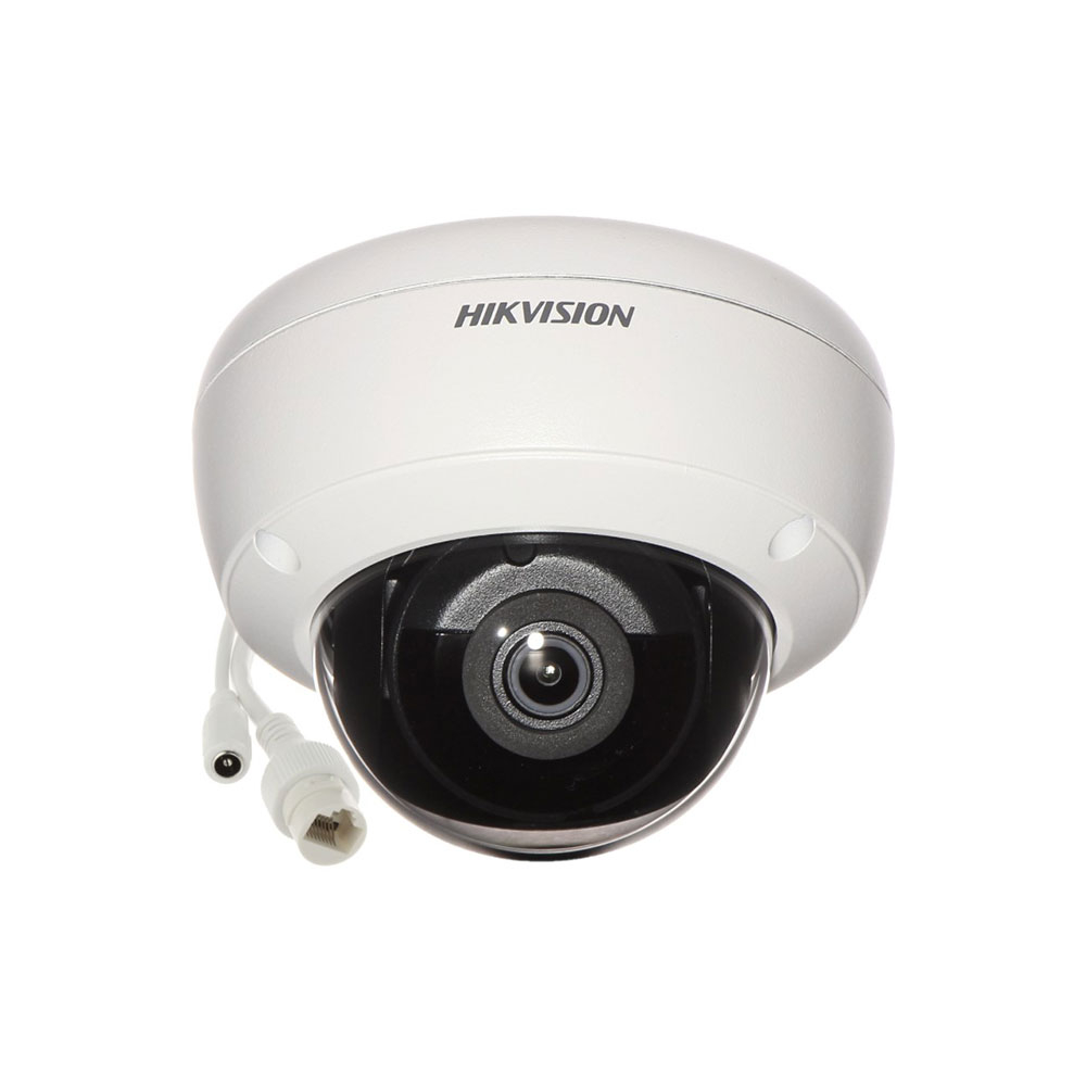 Camera supraveghere IP Dome Hikvision AcuSense DarkFighter DS-2CD2146G2-I2C, 4 MP, IR 30 m, 2.8 mm, slot card