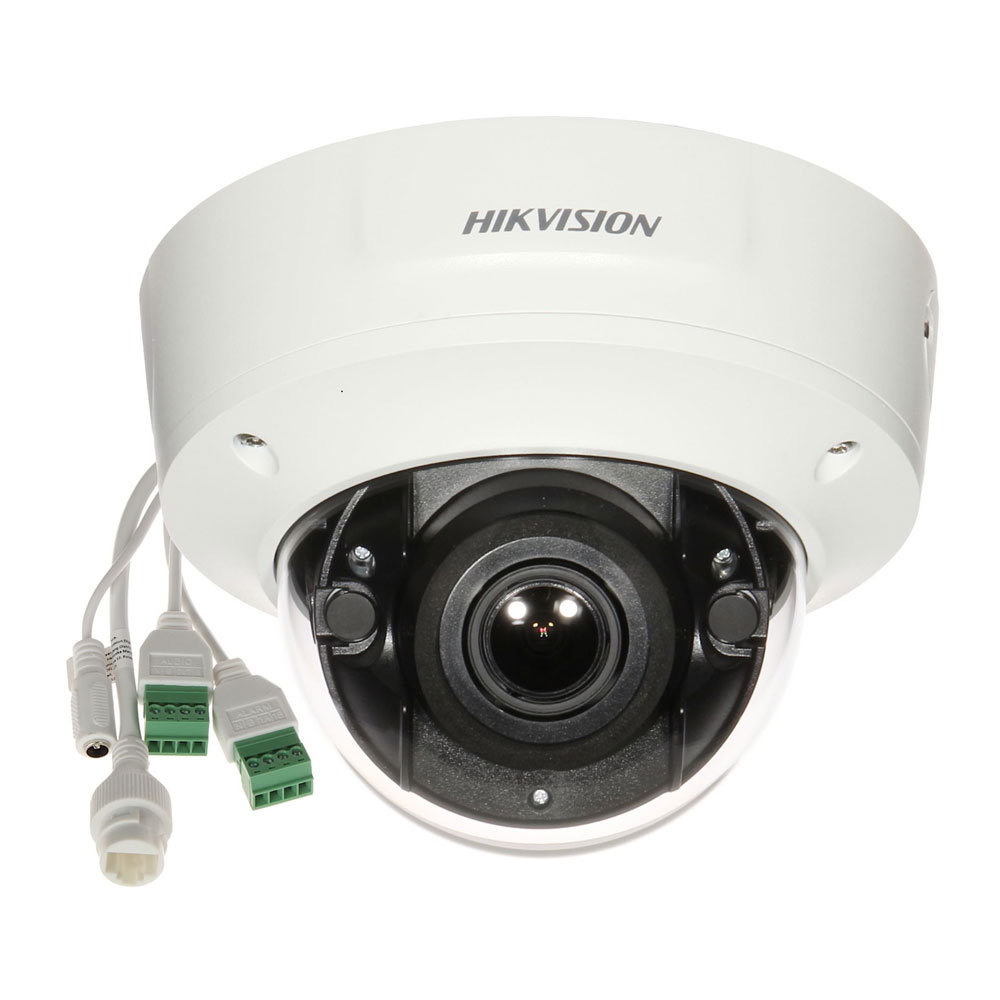 Camera supraveghere IP Dome Hikvision DarkFighter Acusense DS-2CD2726G1-IZS, 2 MP, IR 30 m, 2.8 – 12 mm