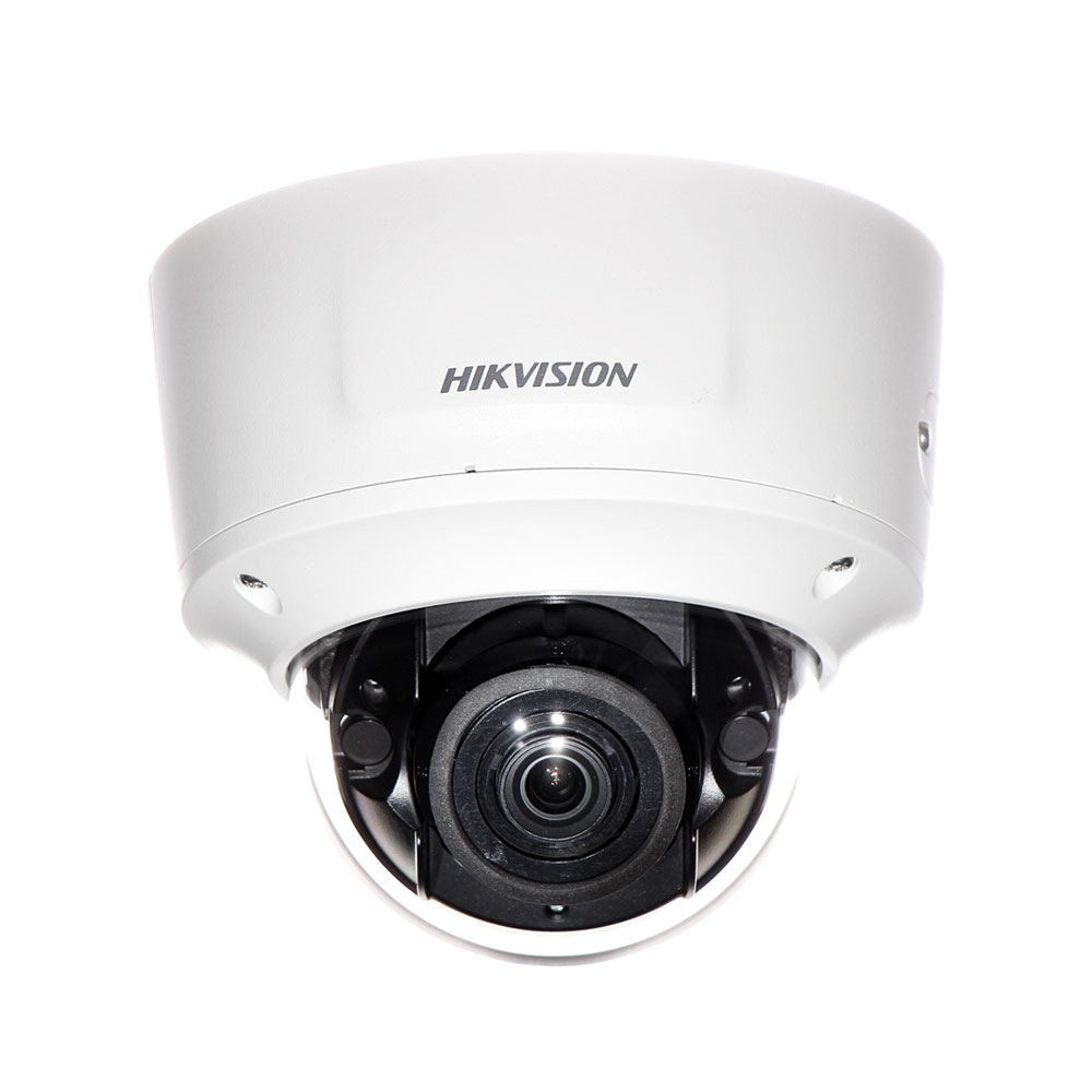 Camera supraveghere IP Dome Hikvision DarkFighter DS-2CD2725FWD-IZS, 2 MP, IR 30 m, 2.8-12 mm, motorizat la reducere 2.8-12