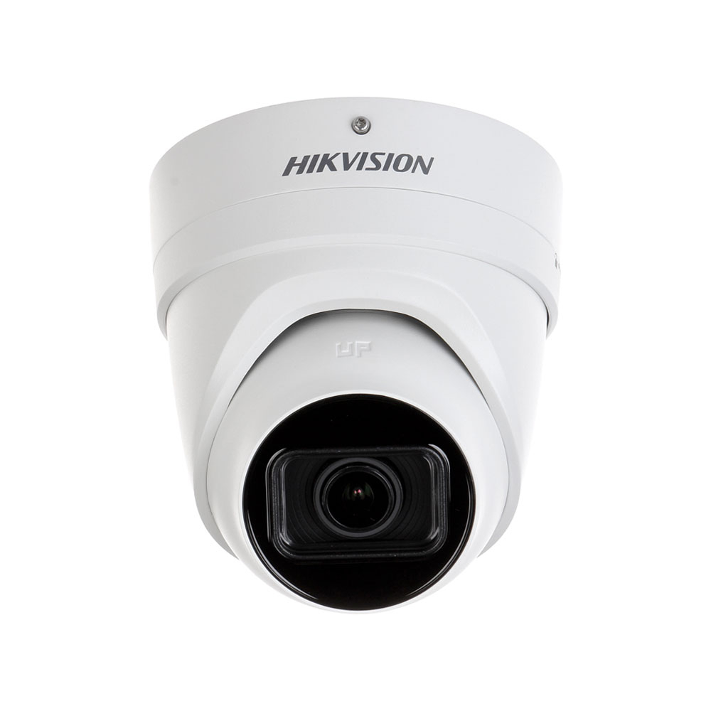 Camera supraveghere IP Dome Hikvision DarkFighter DS-2CD2H25FWD-IZS, 2 MP, IR 30 m, 2.8-12 mm, slot card, PoE