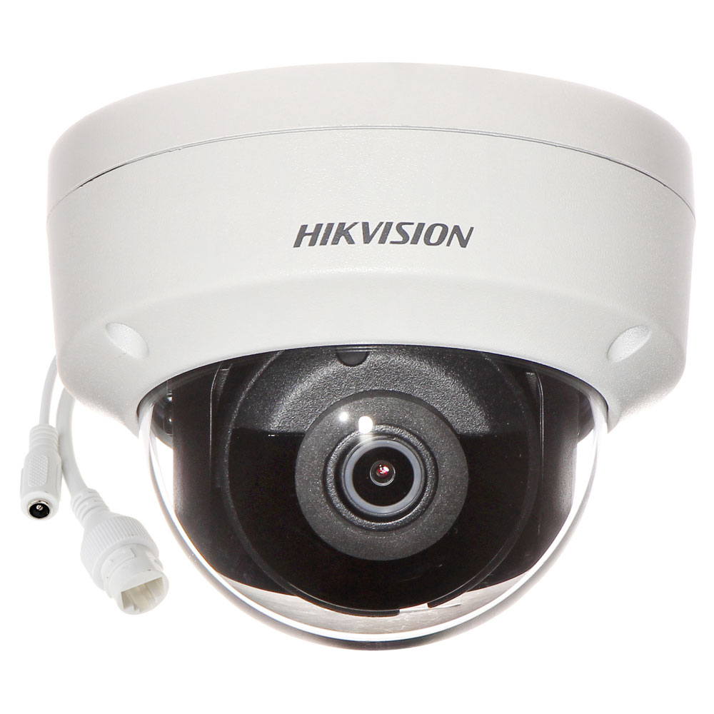 Camera supraveghere IP Dome Hikvision DarkFigther DS-2CD2145FWD-I, 4 MP, IR 30 m, 2.8 mm, slot card, PoE 2.8 imagine noua idaho.ro