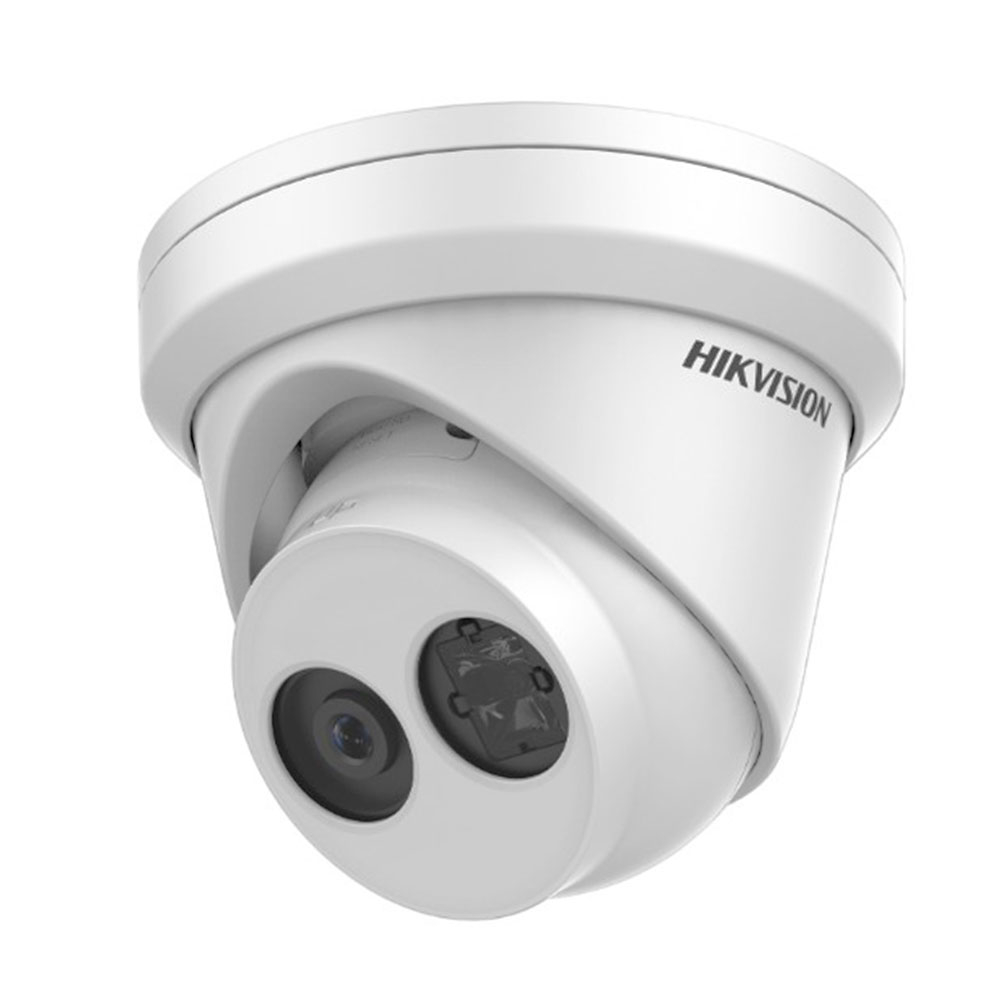 Camera supraveghere IP Dome Hikvision DarkFigther DS-2CD2345FWD-I, 4 MP, IR 30 m, 2.8 mm, slot card, PoE 2.8 imagine noua tecomm.ro