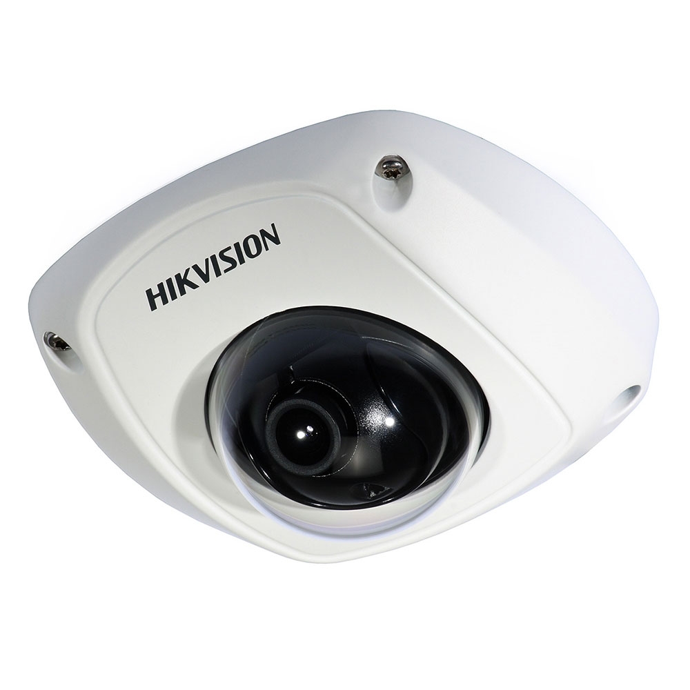 Camera supraveghere Dome IP Hikvision DS-2CD2532F-I, 3 MP, IR 10 m, 4 mm, microfon