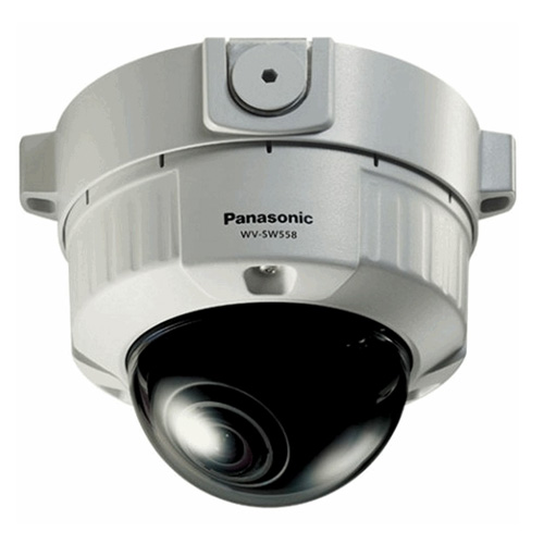 Camera supraveghere Dome IP Panasonic WV-SW558, 1.3 MP, IP66, 2.8 – 10 mm 1.3 imagine Black Friday 2021