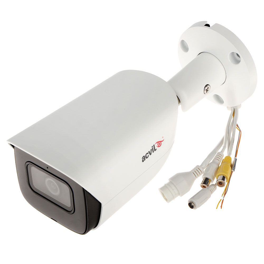 Camera supraveghere IP exterior Acvil ACV-IPEF50-4M 2.0, 4 MP, IR 50 m, 2.8 mm, slot card, microfon, PoE 2.0 imagine noua