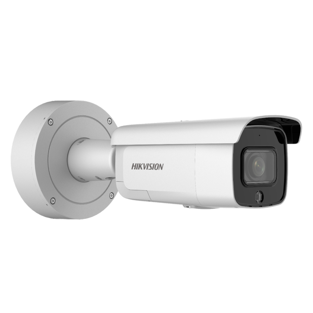Camera supraveghere IP exterior Hikvision AcuSense DarkFighter DS-2CD2646G2-IZSU/SL, 4 MP, IR 60 m, 2.8 – 12 mm, motorizat, microfon, stroboscop, slot card, PoE 2.8 imagine noua idaho.ro