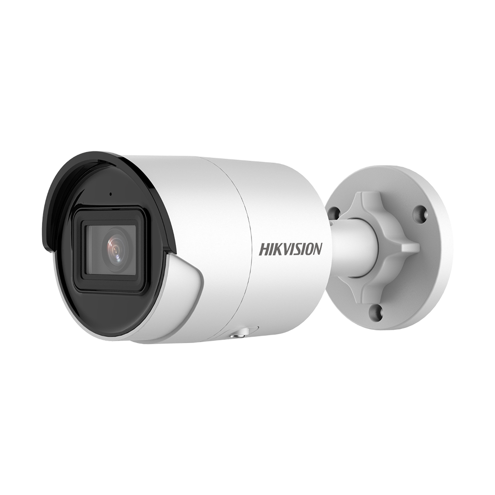 Camera supraveghere IP exterior Hikvision AcuSense DS-2CD2043G2-I28, 4MP, IR 40 m, 2.8 mm, slot card, PoE 2.8 imagine noua tecomm.ro