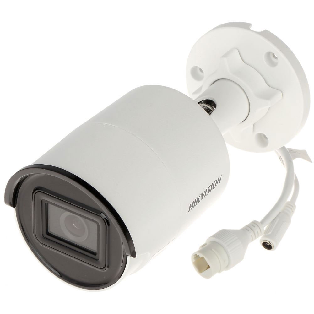 Camera supraveghere IP exterior Hikvision AcuSense DS-2CD2063G2-I28, 6 MP, IR 40 m, 2.8 mm, PoE, slot card la reducere 2.8