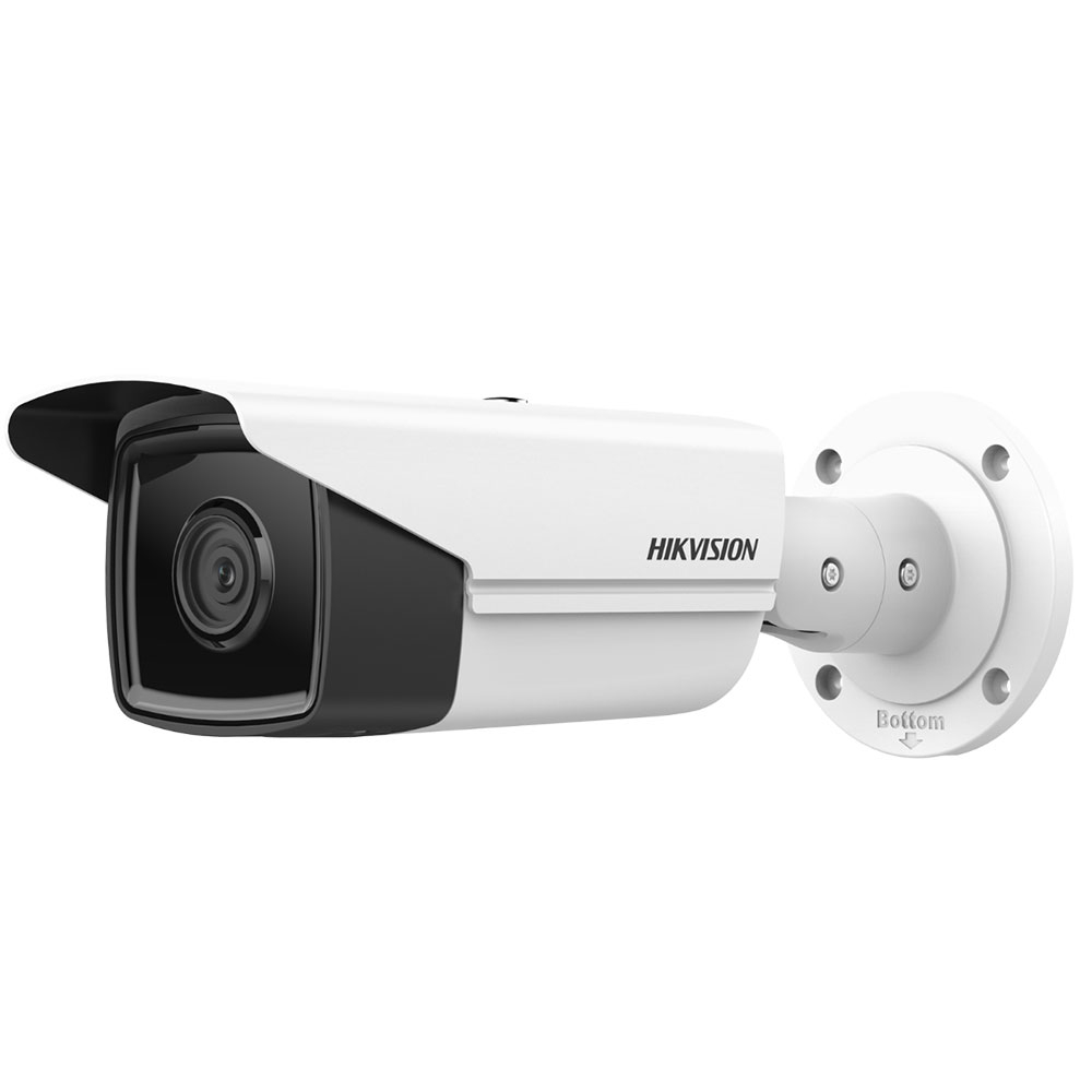 Camera supraveghere IP exterior Hikvision AcuSense DS-2CD2T63G2-4I28, 6 MP, IR 80 m, 2.8 mm, slot card, PoE la reducere 2.8