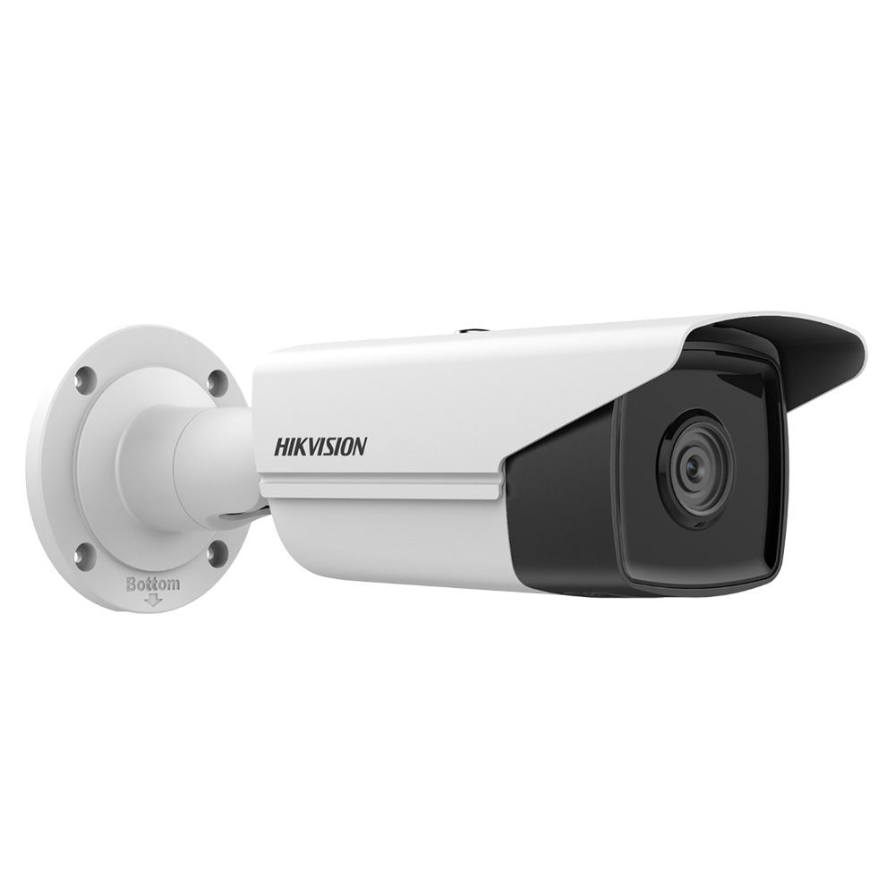 Camera supraveghere IP exterior Hikvision AcuSense DS-2CD2T83G2-4I2, 8 MP, IR 80 m, 2.8 mm, slot card, PoE 2.8 imagine noua 2022