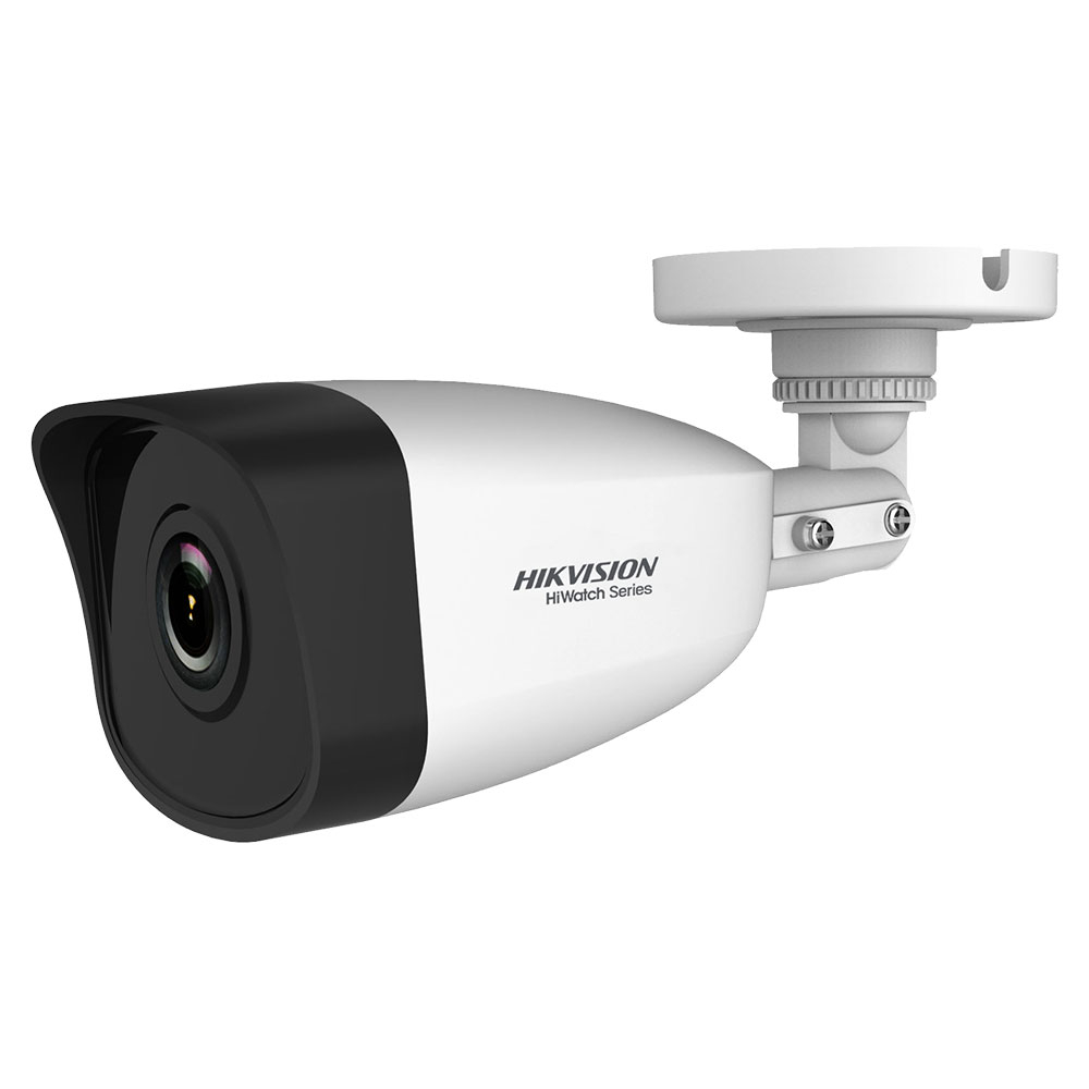 Resigilat - Camera Supraveghere Ip Exterior Hikvision Hiwatch Hwi-b140h2c, 4 Mp, Ir 30 M, 2.8 Mm, Poe