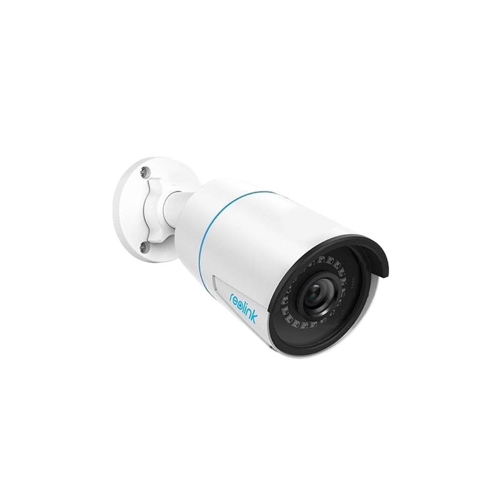 Camera supraveghere IP exterior Reolink RLC-510A, 5 MP, IR 30 m, 4 mm, slot card, detectie oameni/vehicule, microfon, PoE Camera imagine noua