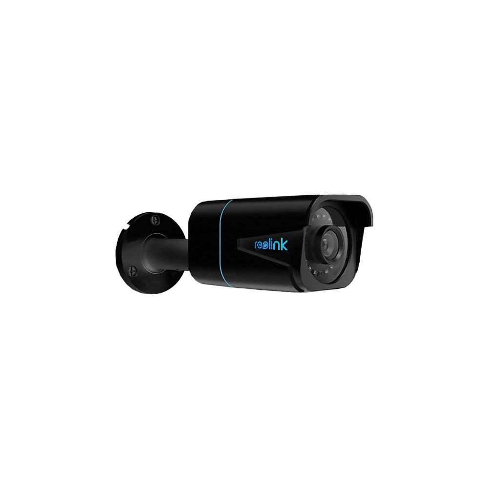 Camera supraveghere IP exterior Reolink RLC-810A-8MP BLACK , 4K, IR 30 m, 4 mm, microfon, slot card SD, PoE 4K imagine noua