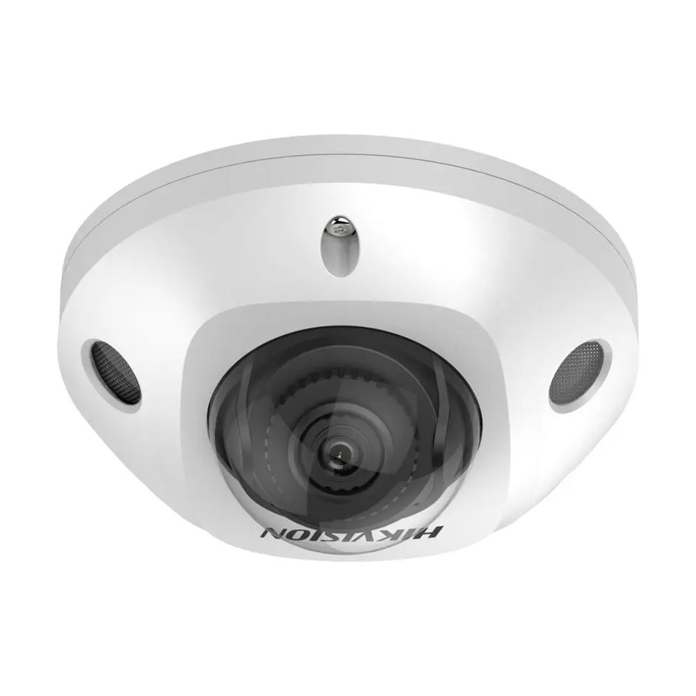 Camera supraveghere IP Mini Dome WiFi Acusense Hikvision DS-2CD2543G2-IS28, 4 MP, 2.8 mm, IR 30 m, PoE, slot card 2.8