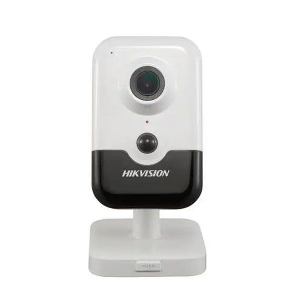 Camera supraveghere IP WiFi Hikvision Cube DS-2CD2421G0-IW, 2 MP, IR 10 m, 2.8 mm, microfon, slot card, PoE HikVision