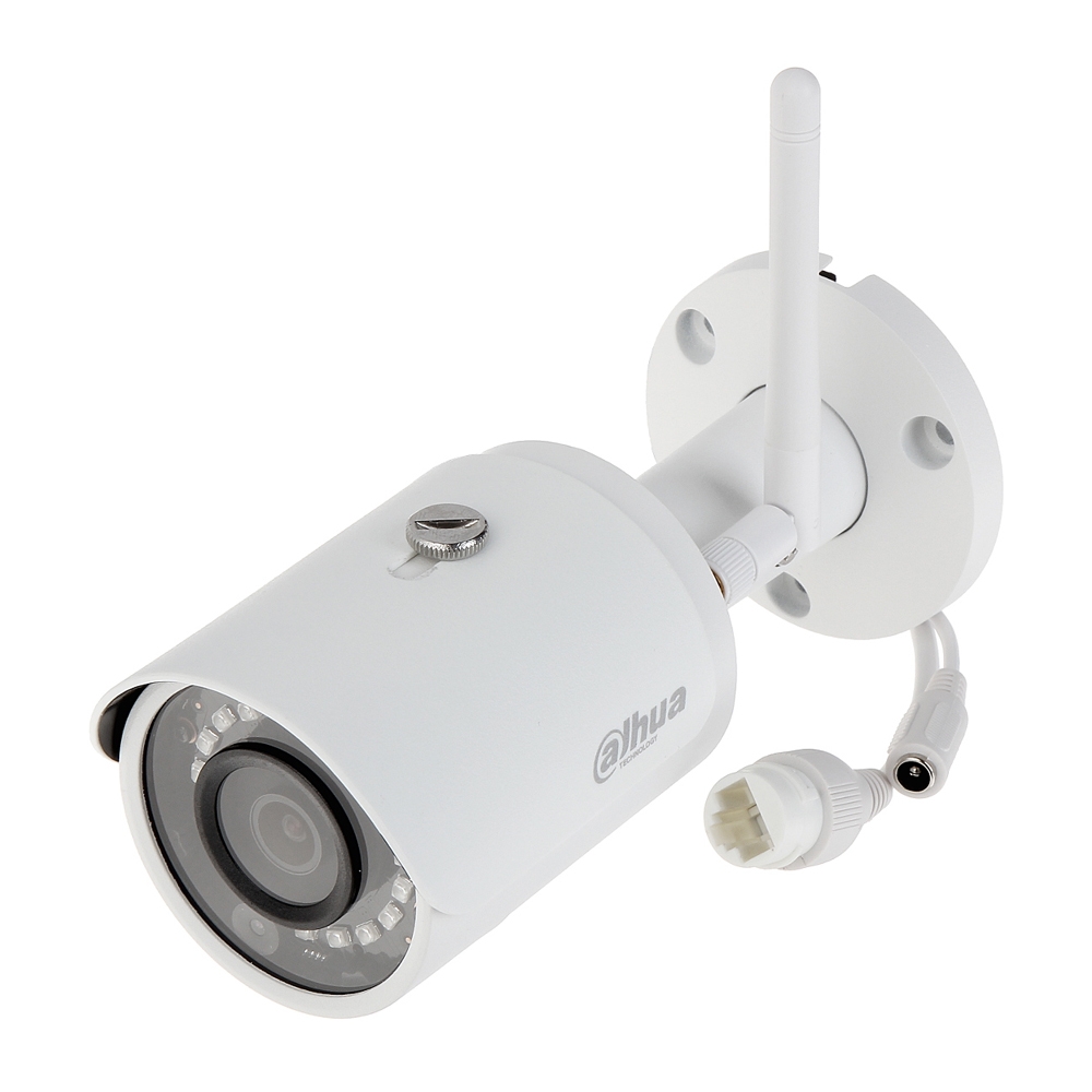 Camera supraveghere wireless IP WiFi Dahua IPC-HFW1435S-W, 4 MP, IR 30 m, 2.8 mm, 16x, slot card spy-shop