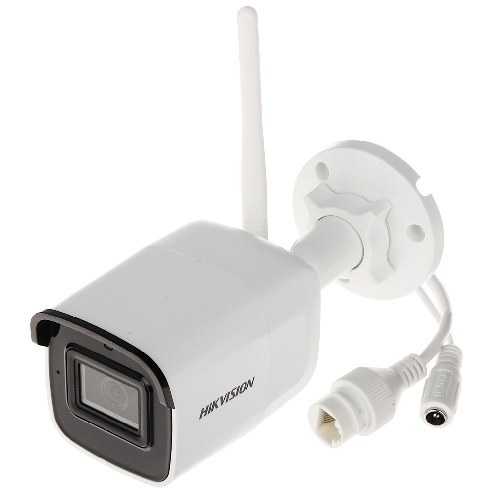 Camera supraveghere wireless IP WiFi Hikvision DS-2CD2041G1-IDW1D, 4 MP, IR 30 m, 2.8 mm, slot card, microfon spy-shop