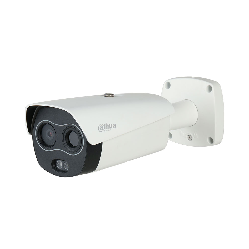 Camera supraveghere termica IP Dahua TPC-BF2221-B7F8, 2MP, 8 mm, IR 50 m, detectie incendiu, functii smart, slot card la reducere Dahua