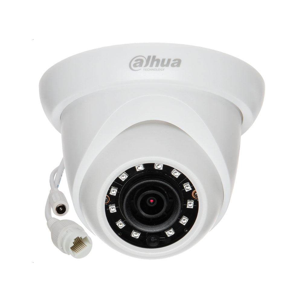 Camera supraveghere video IP Dome Dahua IPC-HDW1431S-0280B-S4, 4 MP, 2.8 mm, IR 30 m