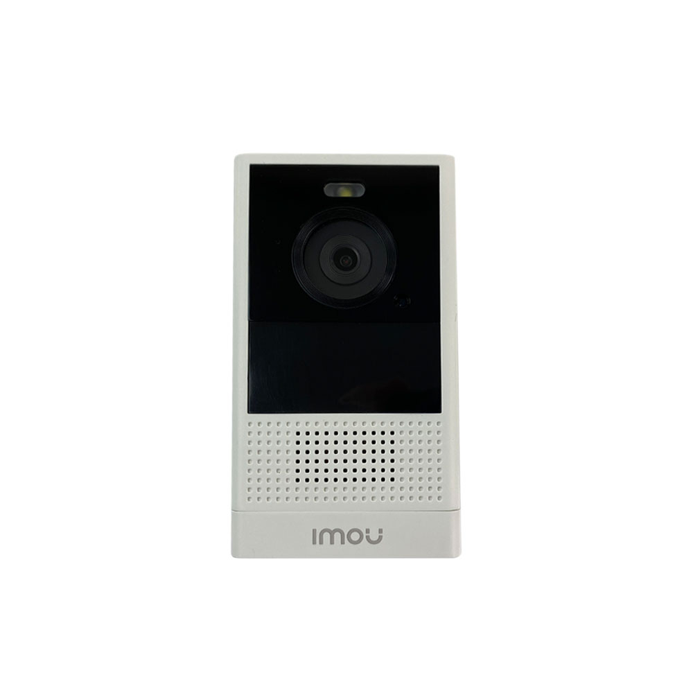 Camera supraveghere wireless WiFi Full Color IMOU Cell 2 IPC-B46LP-WHITE, 4 MP, 2.8 mm, Night Vision 10 m, PIR, microfon, sirena, LED alb 5 m, slot card, detectie umana, alb spy-shop