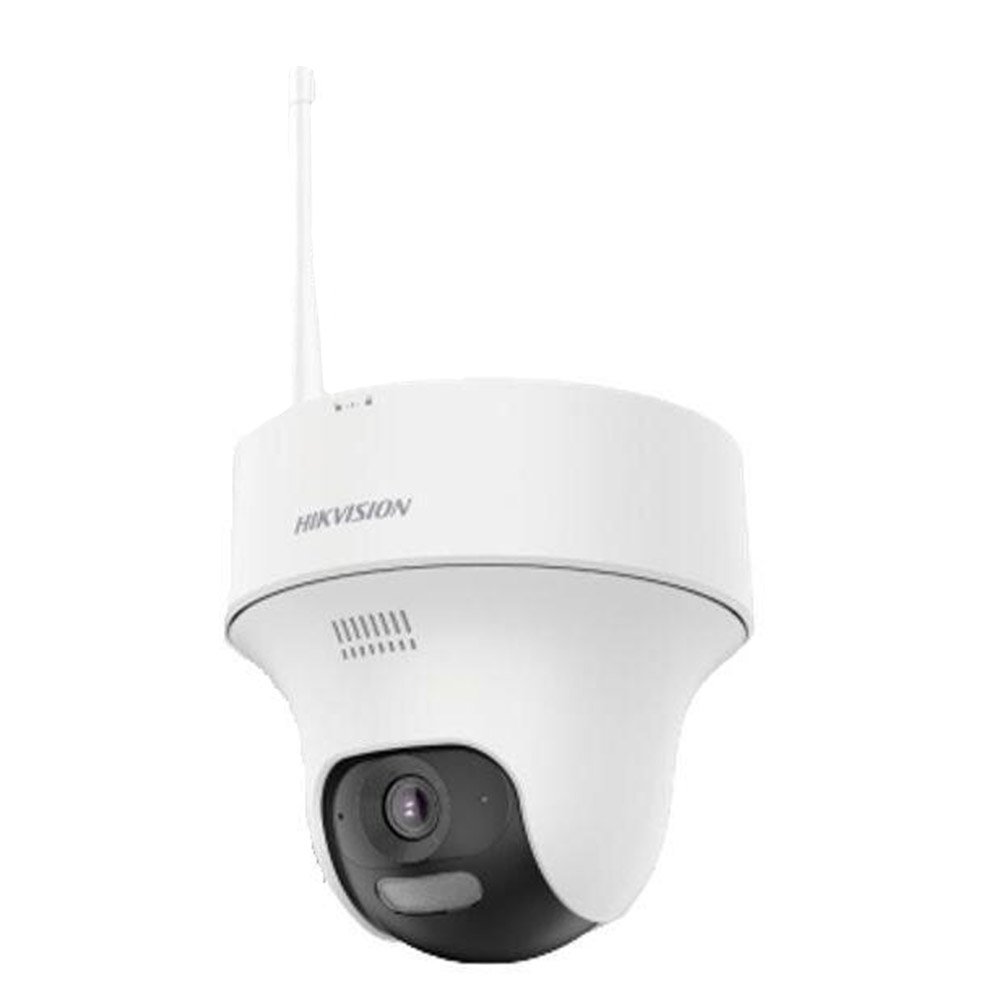 RESIGILAT - Camera supraveghere wireless IP Dome PT WiFi 6 Hikvision HiLook IPC-F120-LIDF/W, 2 MP, 2.8 mm, IR 20 m, lumina alba 15 m, microfon si difuzor, slot card