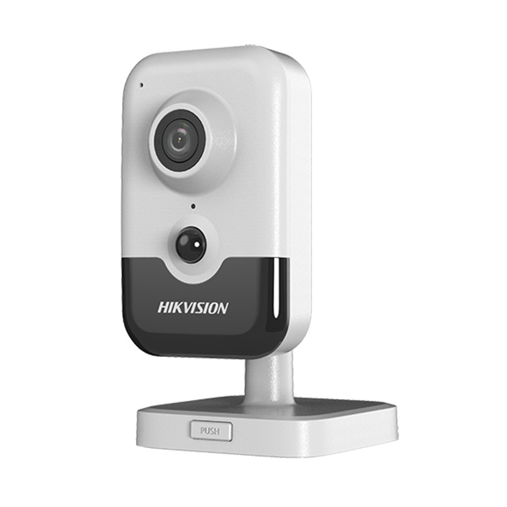 Camera supraveghere wireless IP WiFi Hikvision Cube S-2CD2421GD0-IW, 2 MP, 2. 8 mm, PIR, IR 10 m, slot card HikVision