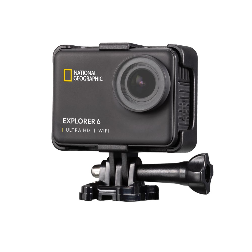 Camera video pentru sportivi National Geographic Explorer 6, 4K, WiFi National Geographic