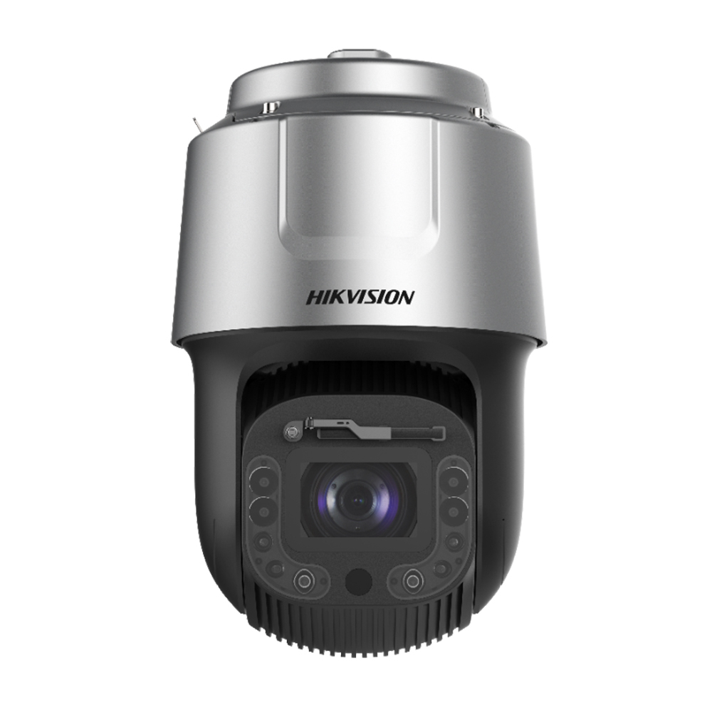 Camera supraveghere IP Speed Dome PTZ Hikvision DarkFighter DS-2DF9C435IHS-DLW(T2), 4 MP, IR 500 m, slot card, detectie vehicule