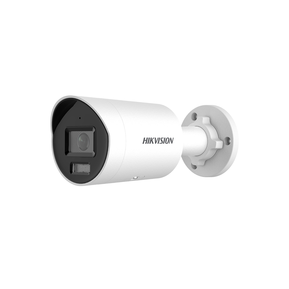 Camera supraveghere de exterior IP Hikvision AcuSense DS-2CD2023G2-IU(2.8MM)(D), 2MP, IR 40 m, 2.8 mm, slot card, microfon, PoE 2.8 imagine noua