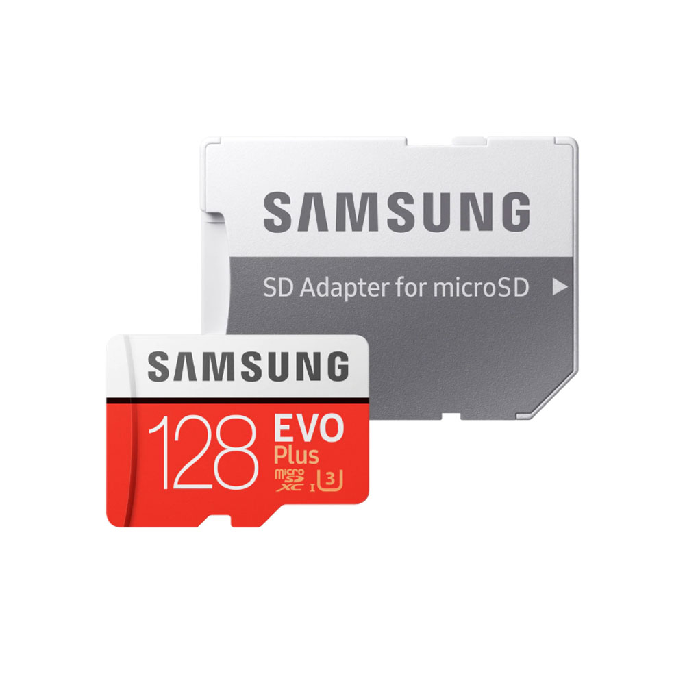 Card de memorie Samsung Micro-SDXC EVO Plus MB-MC128HA/EU, Class 10, 128 GB + adaptor SD 10+ imagine noua