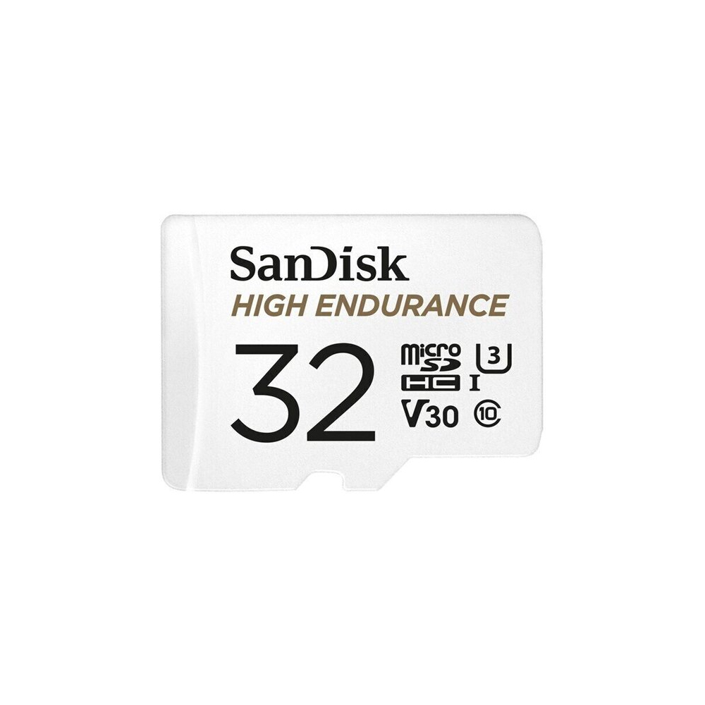 Card de memorie SanDisk HIGH Endurance MicroSD HC SDSQQNR-032G-GN6IA, 32 GB, U3, clasa 10, 100Mb/s + adaptor SD 10 imagine 2022 3foto.ro