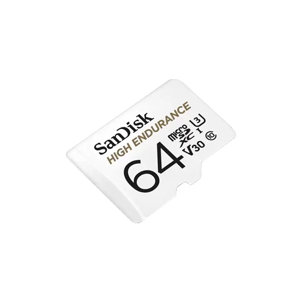 Card de memorie SanDisk HIGH Endurance MicroSD XC SDSQQNR-064G-GN6IA, 64 GB, U3, clasa 10, 100Mb/s + adaptor SD 10 imagine 2022 3foto.ro