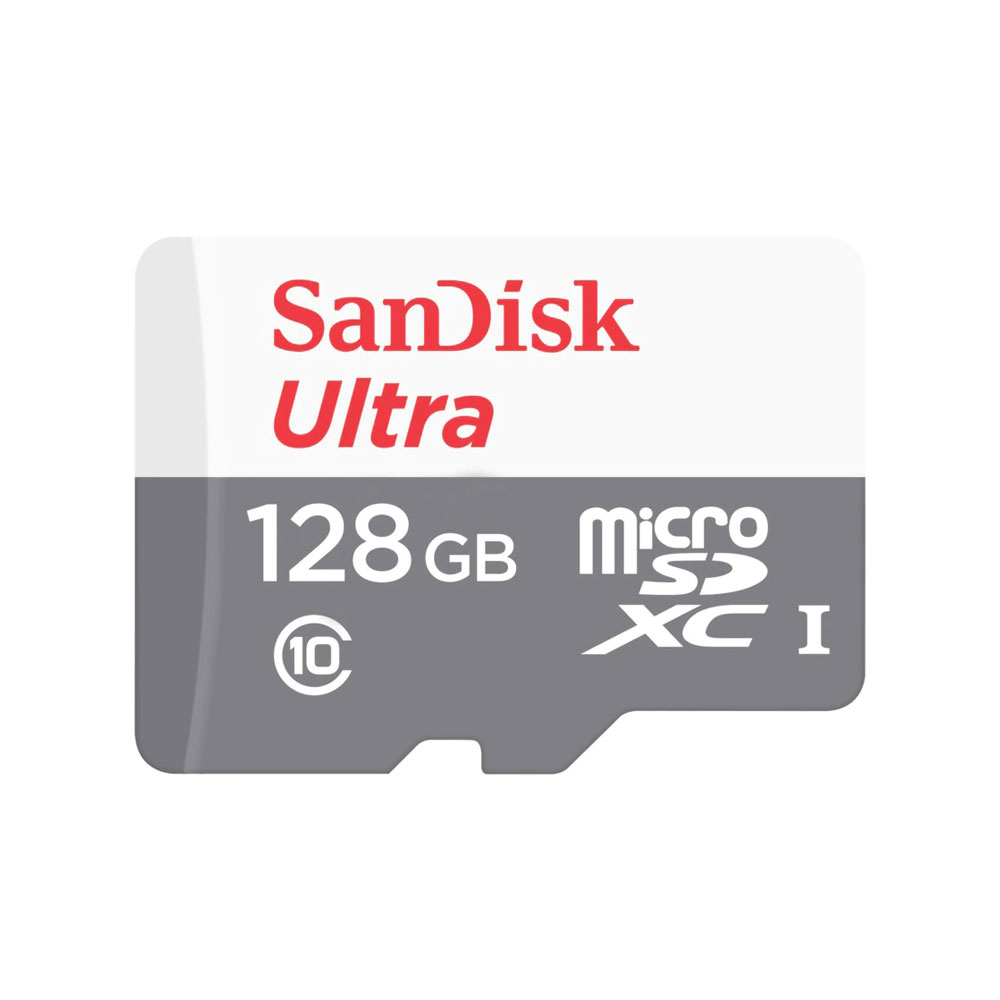 Card de memorie SanDisk Micro-SDXC SDSQUNR-128G-GN6TA, 128 Gb, clasa 10, 80 Mbps + adaptor 10 imagine noua tecomm.ro