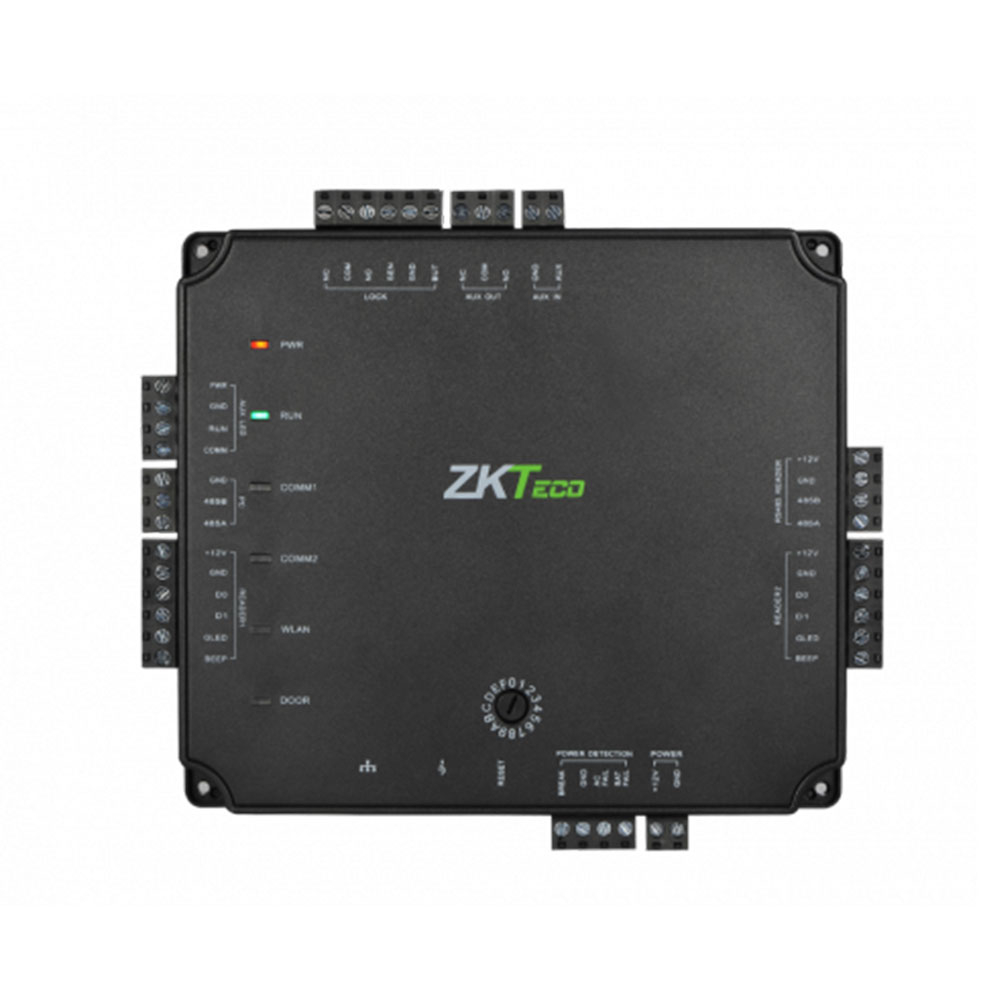 Centala control acces ZKTeco seria Prox ATLAS100, 5.000 utilizatori, 10.000 evenimente, 1 usa, PoE imagine 2021 spy-shop.ro