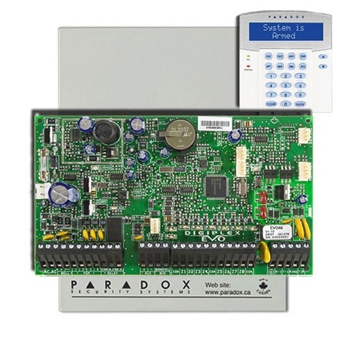 Centrala alarma antiefractie Paradox Digiplex EVO192+K641R alarma imagine noua idaho.ro