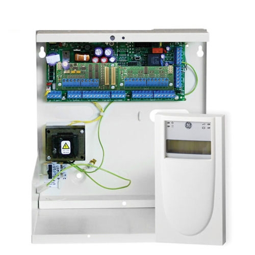 Centrala alarma antiefractie/control acces UTC ATS1000A cu carcasa metalica ATS-1640, 4 partitii, 8 zone, 50 utilizatori