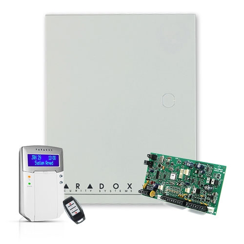 Centrala alarma antiefractie wireless Paradox Magellan MG 5050+K32LCD+REM15 imagine