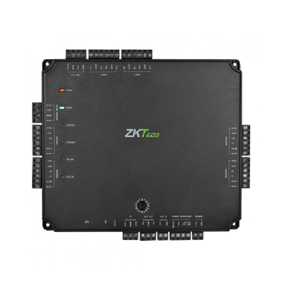 Centrala control acces ZKTeco seria Prox ATLAS200, 5.000 utilizatori, 10.000 evenimente, 2 usi, PoE imagine 2021 spy-shop.ro