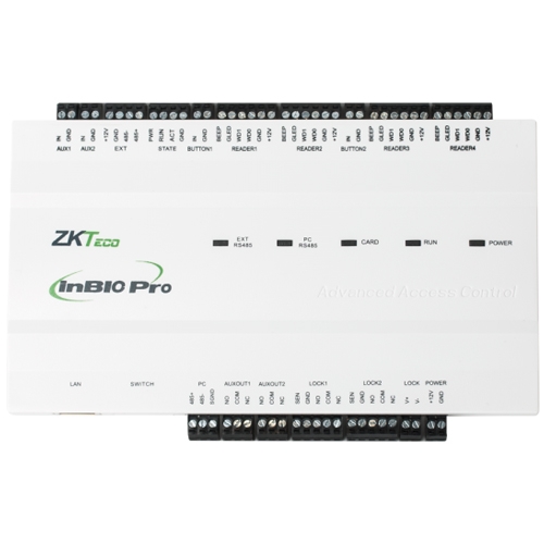 Centrala control acces ZKTeco INBIO-2-2PRO, 2 usi, 14 intrari, 100000 evenimente spy-shop.ro