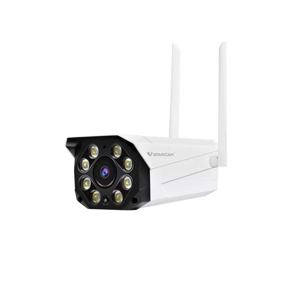 Camera supraveghere wireless GSM 4G VStarcam CG550, 3 MP, 3.6 mm, lumina alba/IR 30 m, microfon, difuzor, slot card, stroboscop (Wi-Fi) imagine noua