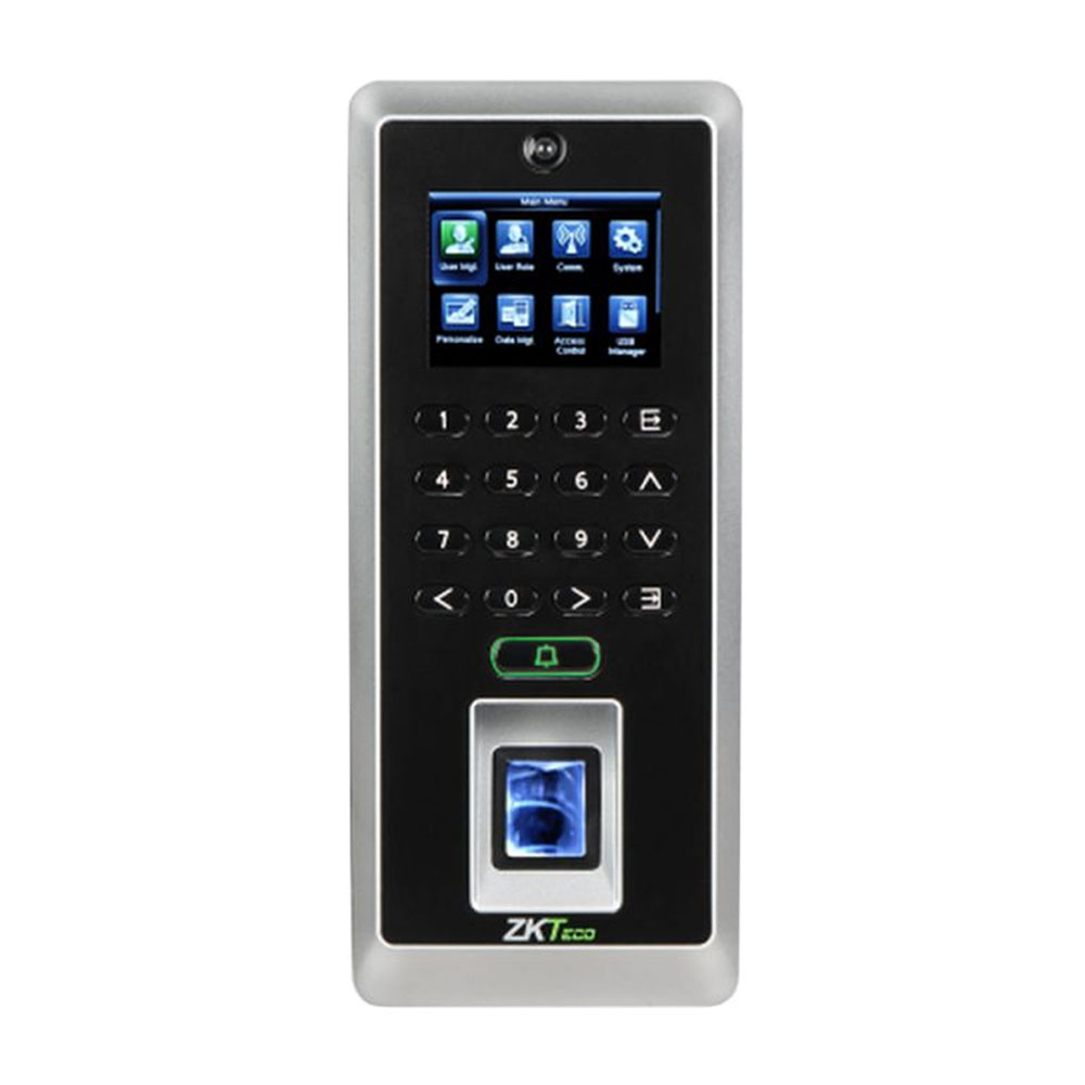 Cititor de proximitate biometric standalone TCP/IP ZKTeco ACO-F21-1, ecran LCD 2.4 inch, EM, 3.000 amprente, 5.000 carduri, 100.000 evenimente spy-shop.ro